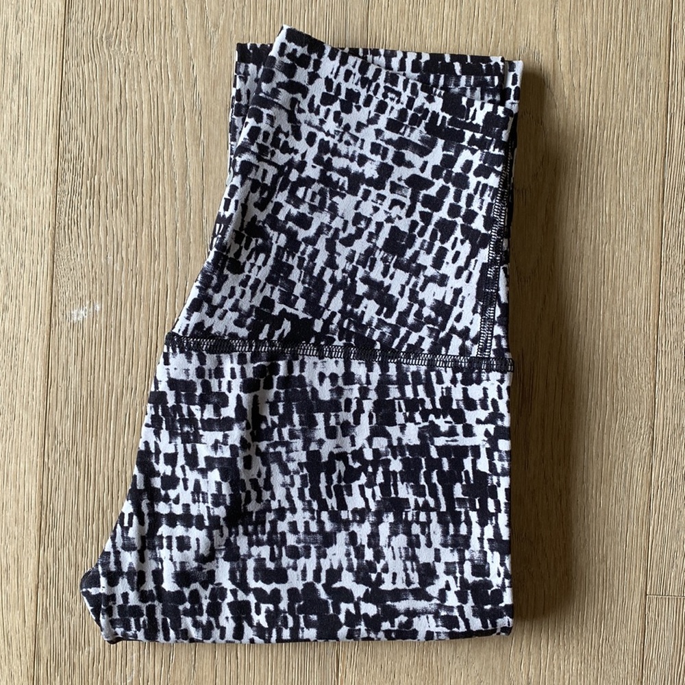 align pant 25" urban block ice grey black size 2 lululemon euc